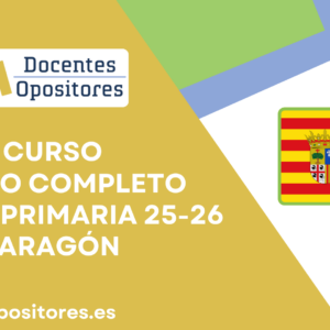 CURSO OPOSICIONES INGLÉS COMPLETO ARAGÓN 25-26