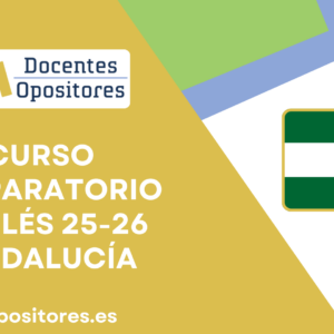 CURSO OPOSICIONES INGLÉS PREPARATORIO ANDALUCÍA 25-26