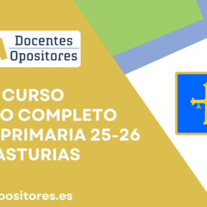 CURSO OPOSICIONES INGLÉS COMPLETO ASTURIAS 25-26